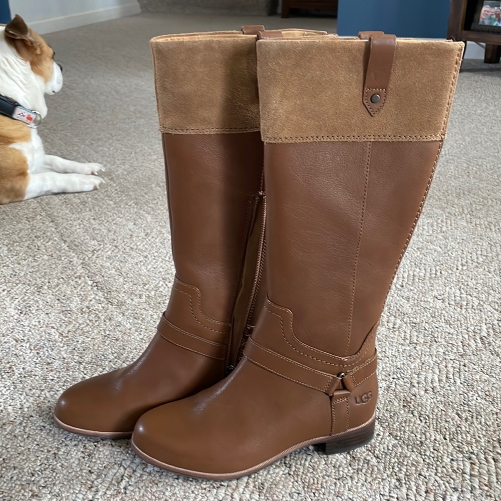 UGG Leather Boots - 6.5